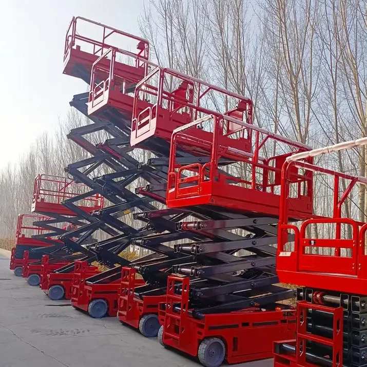 سيزر لفت للايجار بالدمام 8 متر 10 متر 12 متر 14 متر 16 متر | Scissor Lift Dammam — الجبيل، القطيف ⚡