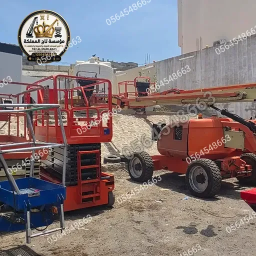 سيزر لفت للإيجار بالرياض – 16م · 12متر · 14م · 8متر · 10م – سلالم كهربائية – الخرج والدرعية – أسعار منافسة 2026 taj
