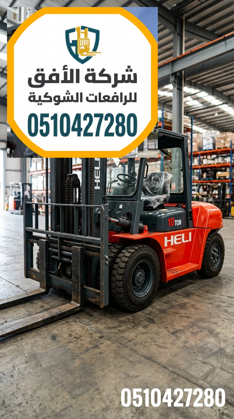 تأجير رافعات شوكية فوركلفت للإيجار في مكة | من 1.5طن وحتى 30طن | للتحميل والمناولة والتفريغ