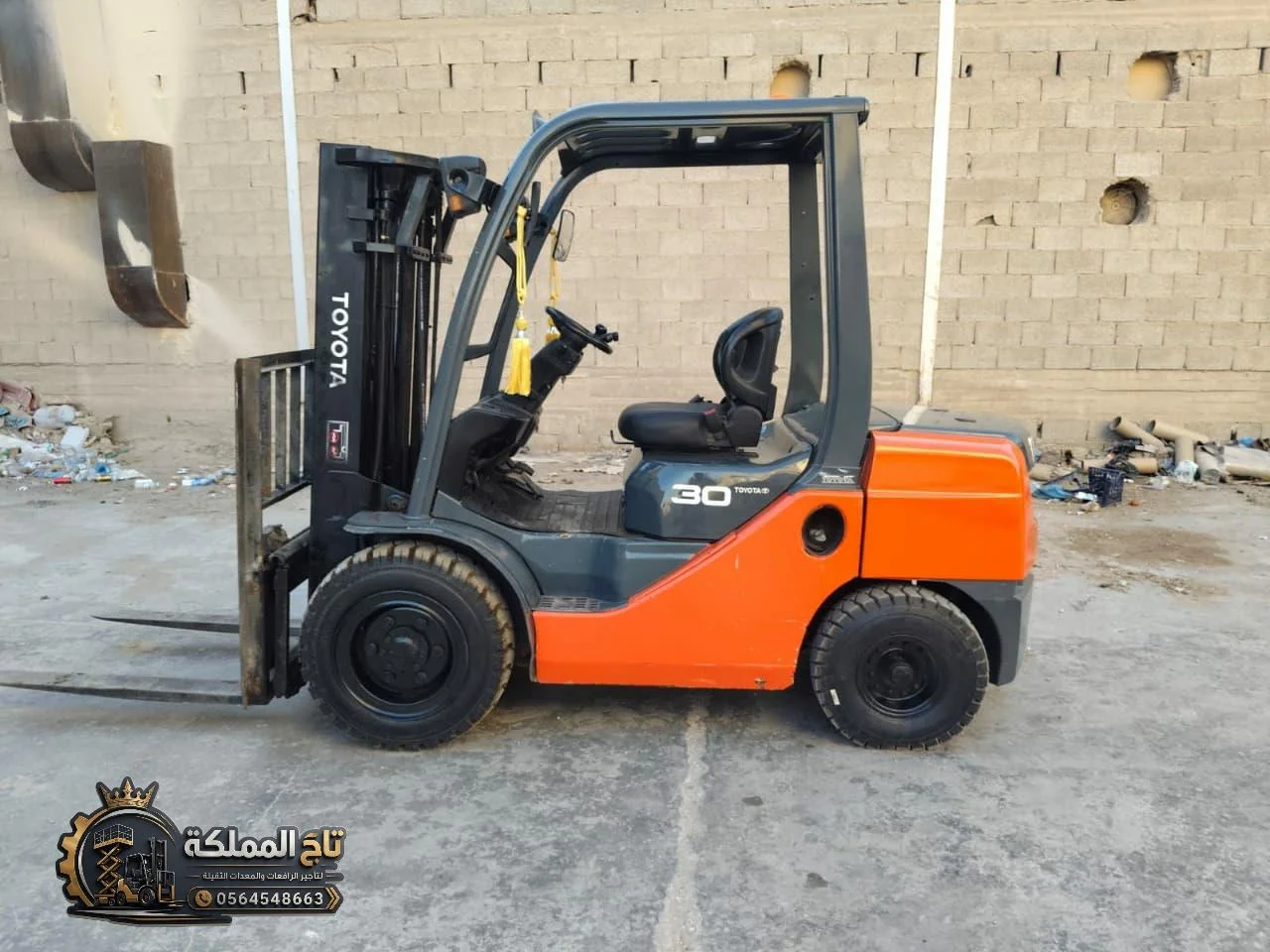 Forklift Rental in Dammam - Tabuk Jubail Qatif  | 3T - 5T - 7T - 10T - 16T - 25T | Diesel Forklift Rental