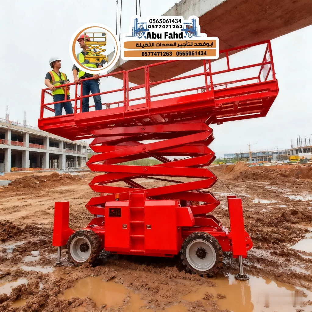 رافعه مقصيه للايجار سقالات للايجار مانلفت للايجار سيزرات لفت كهرباء وديزل للايجار سيزر لفت للايجار