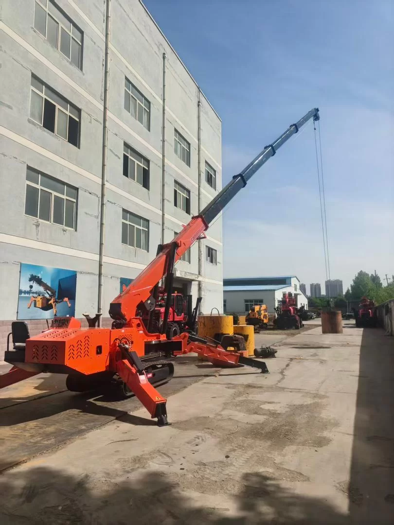 سبايدر كرين  Spider Cranes For Rent كرين للايجار رافعات شوكيه
