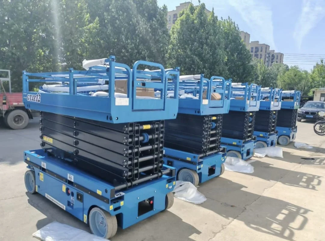 Scissor lifts and manlift for rental in jeddah, riyadh, dammam, and mecca