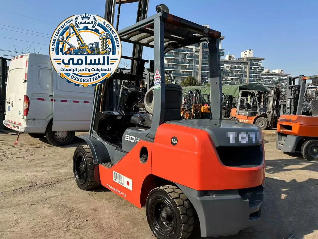 فوركلفت للإيجار في الرياض | تأجير رافعات شوكية 3، 5، 7، 10، 12، 14 طن | إيجار يومي، أسبوعي، شهري، سنوي