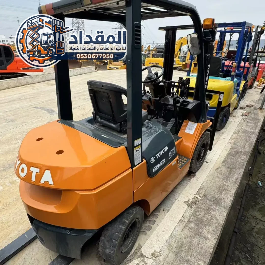 فوركلفت للإيجار في الدمام — رافعة شوكية 1 طن، 2 طن، 3 طن، 5 طن، 7 طن، 10 طن، 20 طن | Forklift Rental Dammam