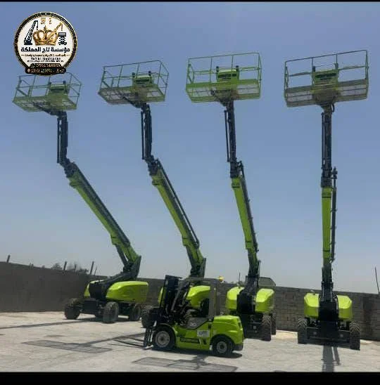 تأجير مان لفت بالدمام | القطيف - رأس تنورة ║ رافعة مفصلية تاج - Boom Lift | 18 متر - 21 متر - 26 متر - 30 متر 🚧
