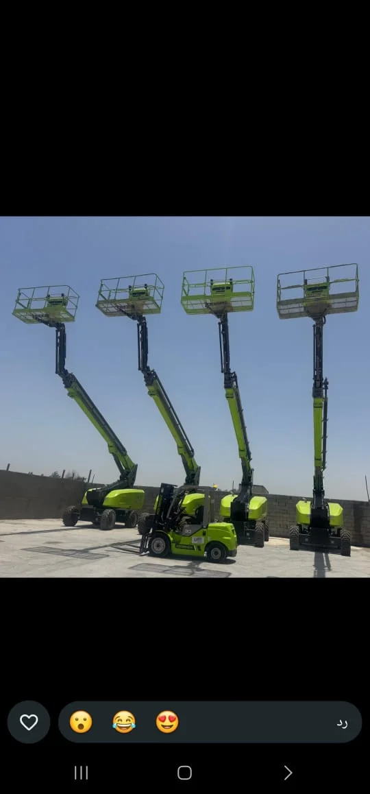 Manlifts and scissor lifts for rental