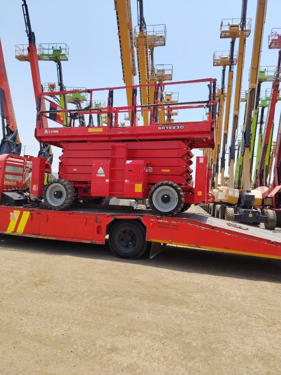 Electric scissor lifts available for rental