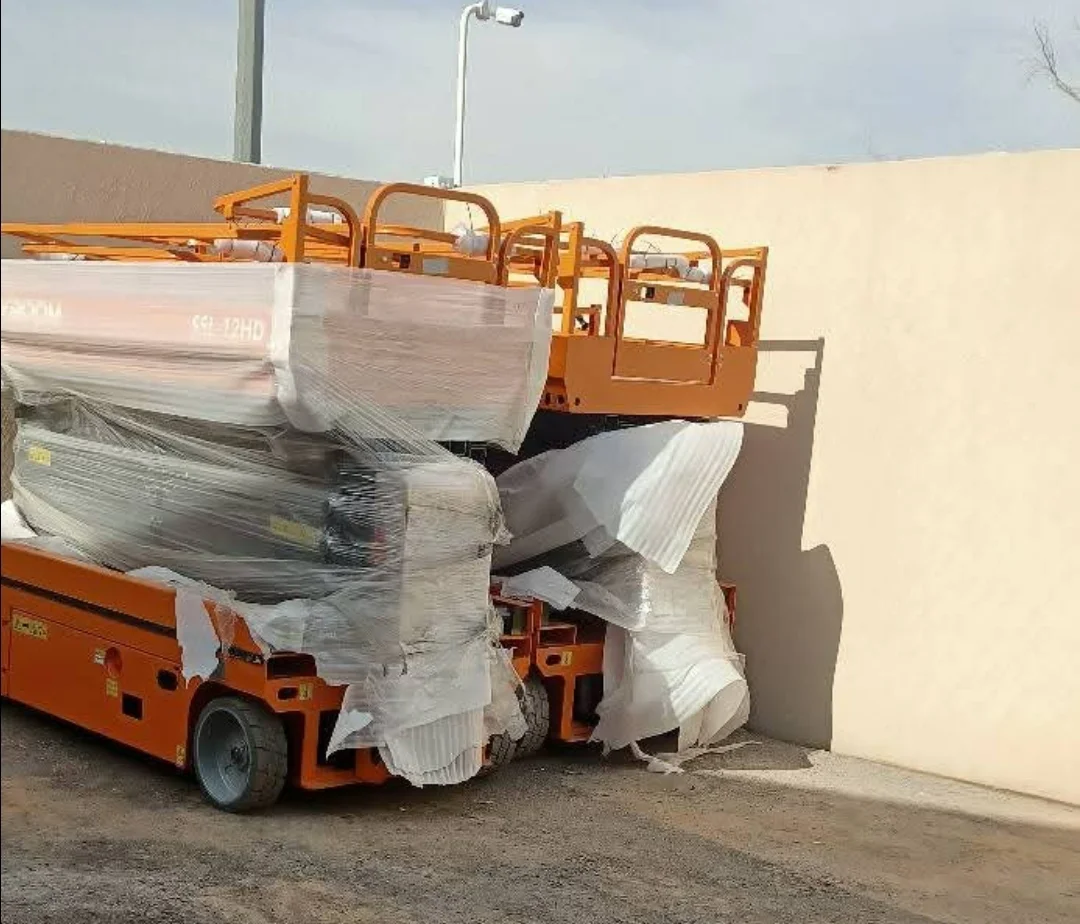 🏗️ Top Scissor Lift Rental Company in Eastern Province | 0550574323 ⚡