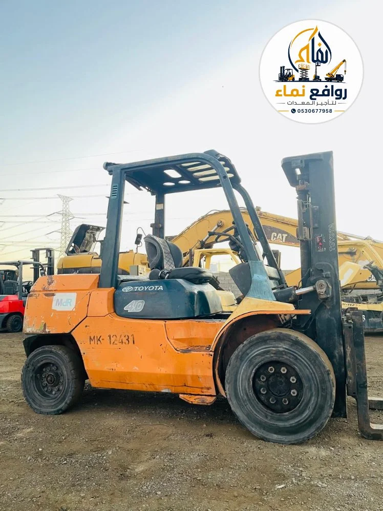 فوركلفت للإيجار في الدمام والجبيل | 1 - 25 طن | ليه تدفع أكثر؟ عندنا السعر والجودة | Forklift Rental Dammam | روافع نماء 0530677958