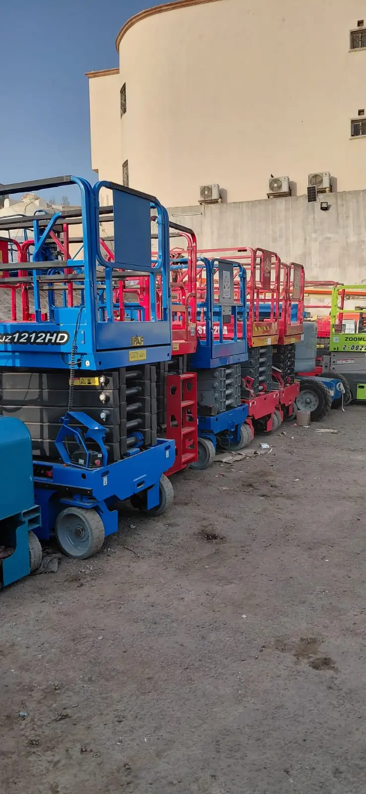 سيزرلفت للايجار جدة scissor lifts for rental