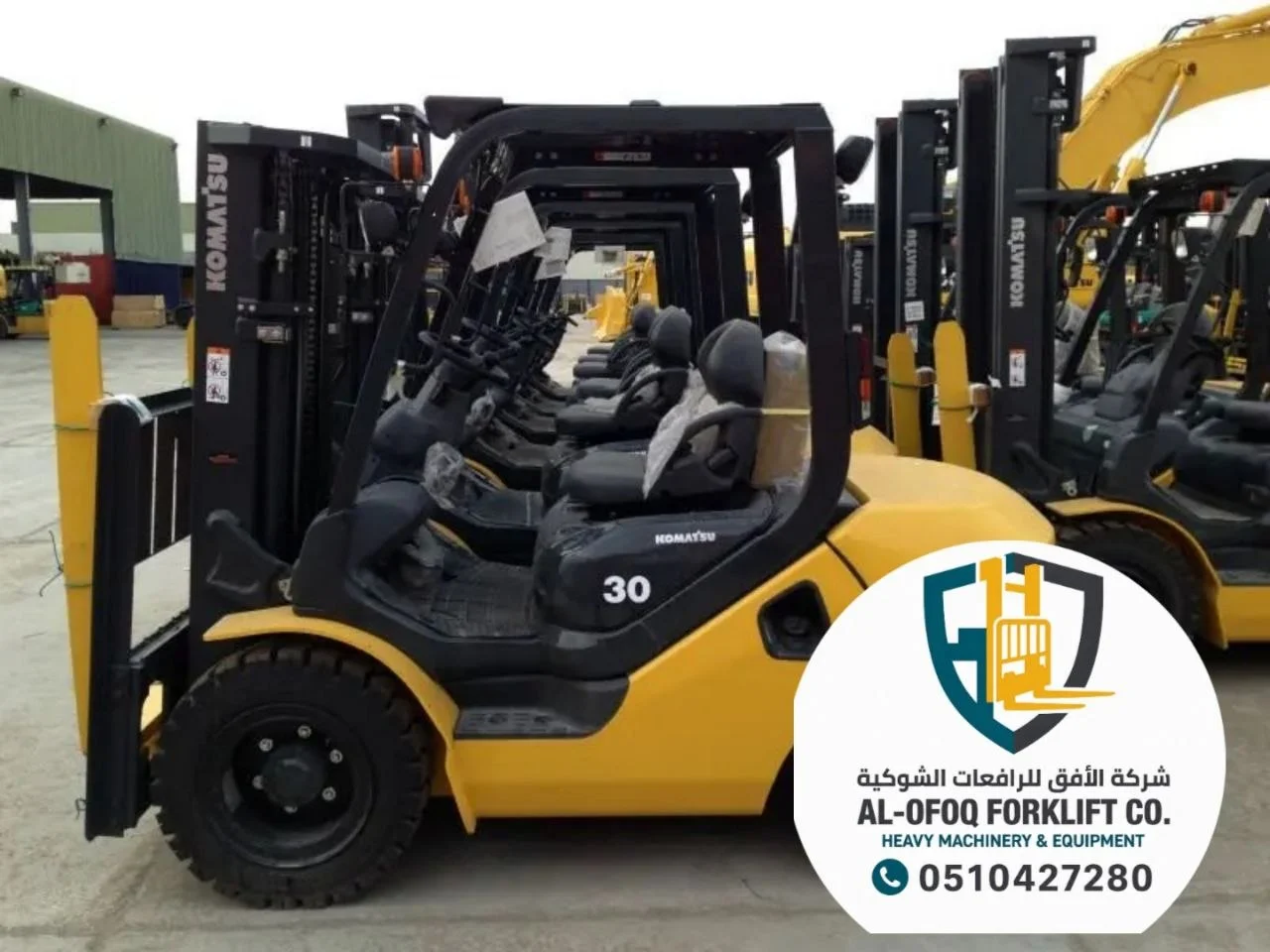رافعة شوكية للإيجار – جميع الأحجام، تغطية لكل مناطق المملكة forklift فوركلفت