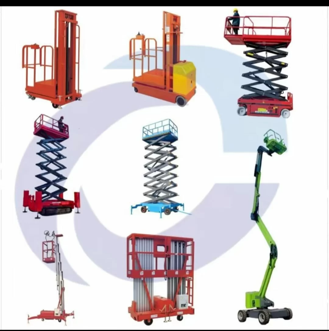 سيزرلفت مانلفت رافعة مقصية رافعة شوكية كرينات تاورلايت مكة جدة