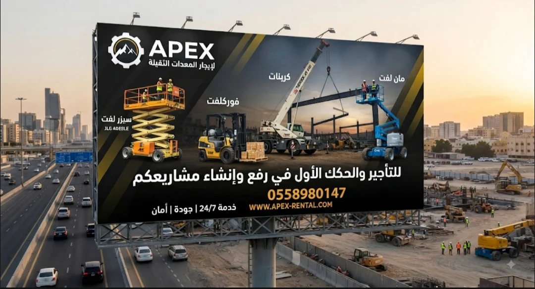 سيزرلفت للايجار رافعات شوكية مان لفت كرينات للايجار