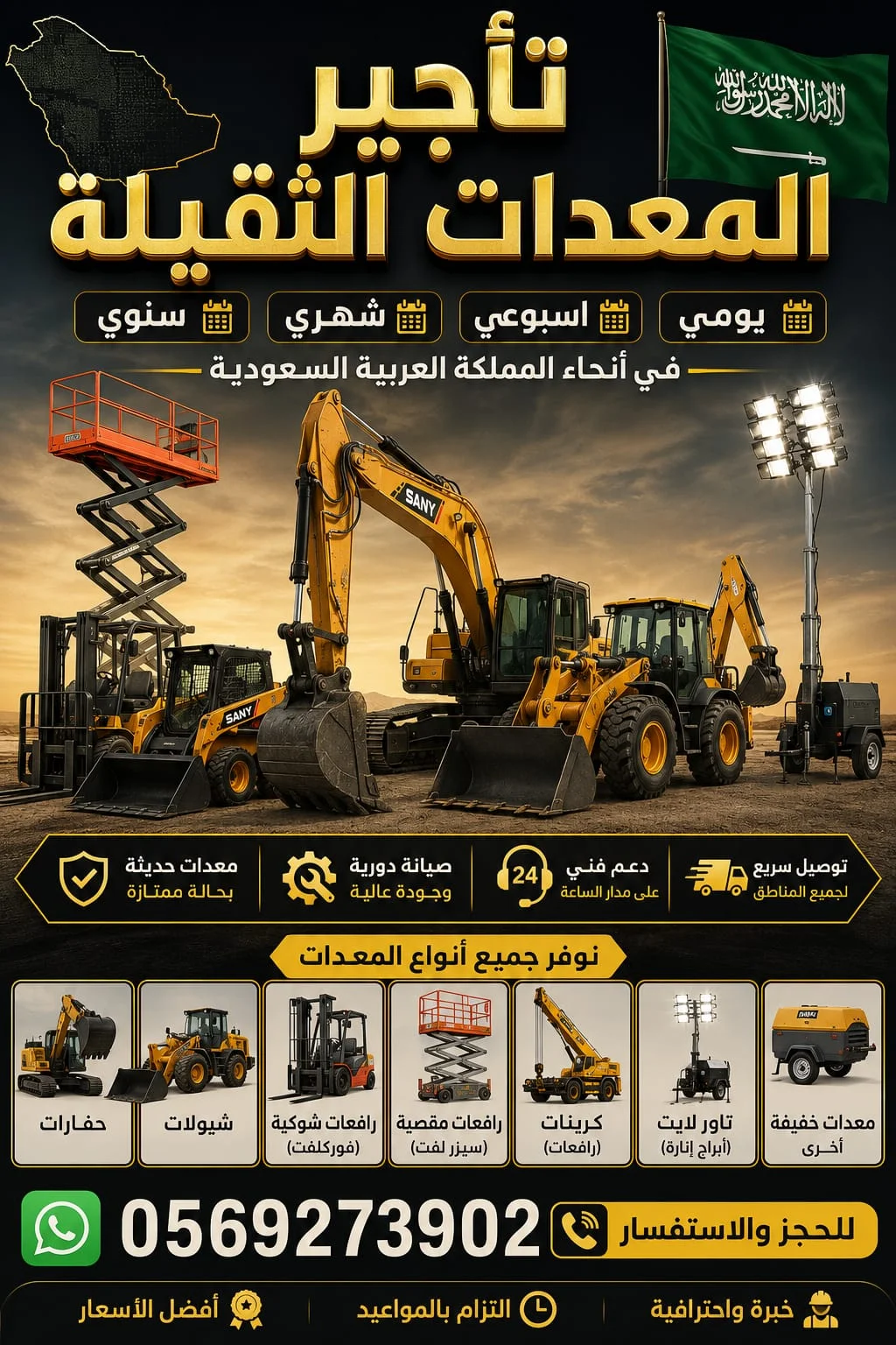 تاجير شيولات تاجير بوكلين تاجير جي سي بي تاجير رافعة الشوكية للإيجار  ببوكات للايجار