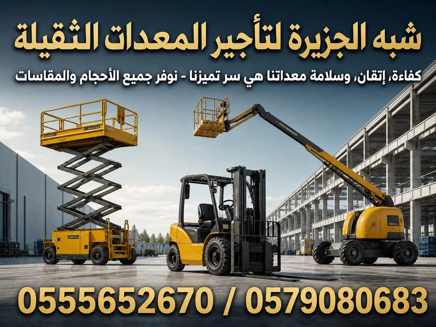 سيزرلفت للايجار بجدة # 0555652670 # رافعات مقصية للإيجار بجدة