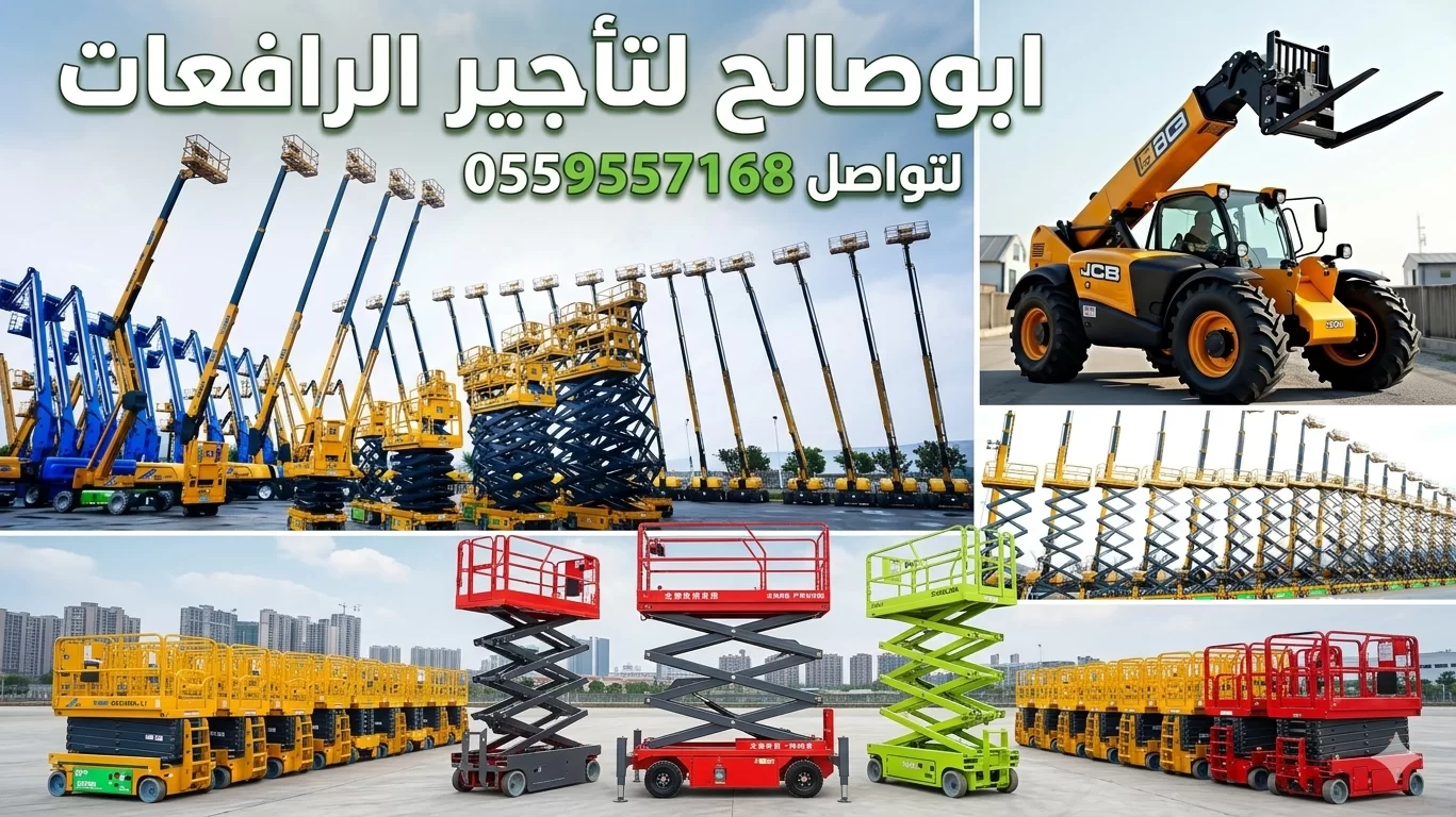 سيزرلفت للايجار مانلفت للايجار رافعة عمال رافعات مقصيه للإيجار اليومي والشهري والسنوي#0559557168