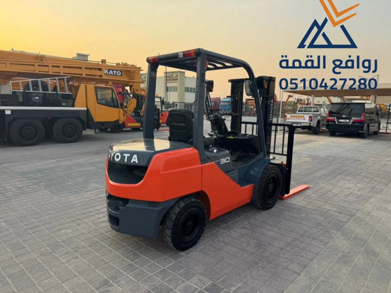 فوركلفت رافعات شوكية للإيجار لمشاريع المقاولات والإنشاءات