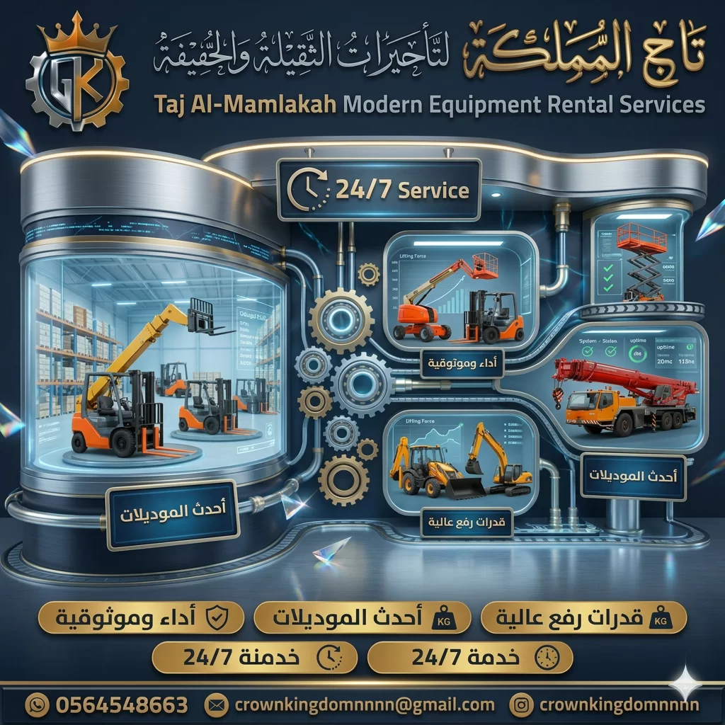 Forklift scissor lift rental Dammam